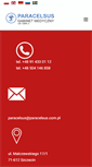 Mobile Screenshot of paracelsus.com.pl