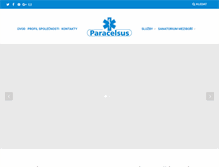 Tablet Screenshot of paracelsus.cz